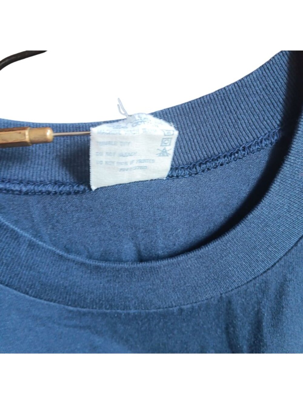 Small Vintage T-shirt Single Stitch Hawaii Rainbow Palm HEF-T USA 1980s Sufer - Picture 5 of 6
